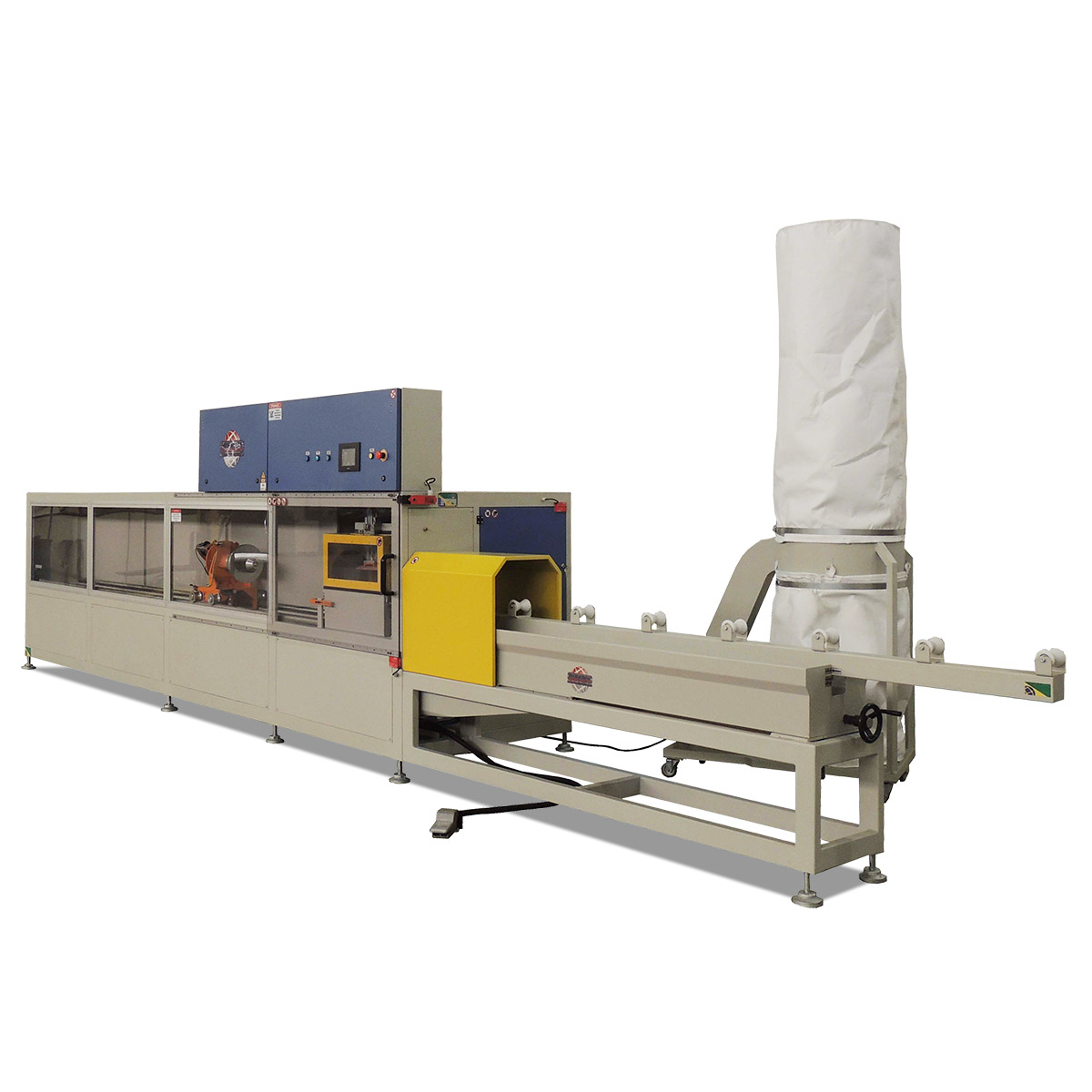 Grooving Machine for Geomechanical Tubes